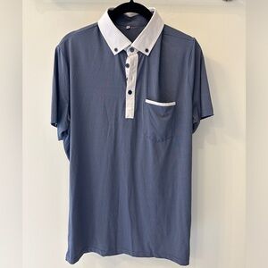 State and liberty golf polo